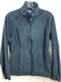 Columbia Women's Full Zip Fleece Jacket Size Ladies Small Blue