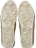TOMS Cream Floral Embroidered Slip-On Shoes Women 7.5