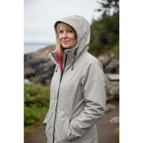 32 Degrees Cool Windbreaker Jacket Full Zip Gray Ladies Sm