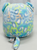 Squishmallows 8" Lindsay Blue Cheetah LT WEAR Freshly Laundered