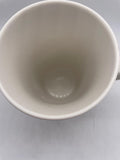 2020 Starbucks White Ceramic Coffee Mug with Green Logo 16 oz Lt Scuffing