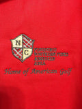 Nike NWT! Dri-Fit Red Pinehurst Golf Shirt Ladies Large