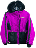 ZeroXposure Ski Coat Purple Black Girls 10/12