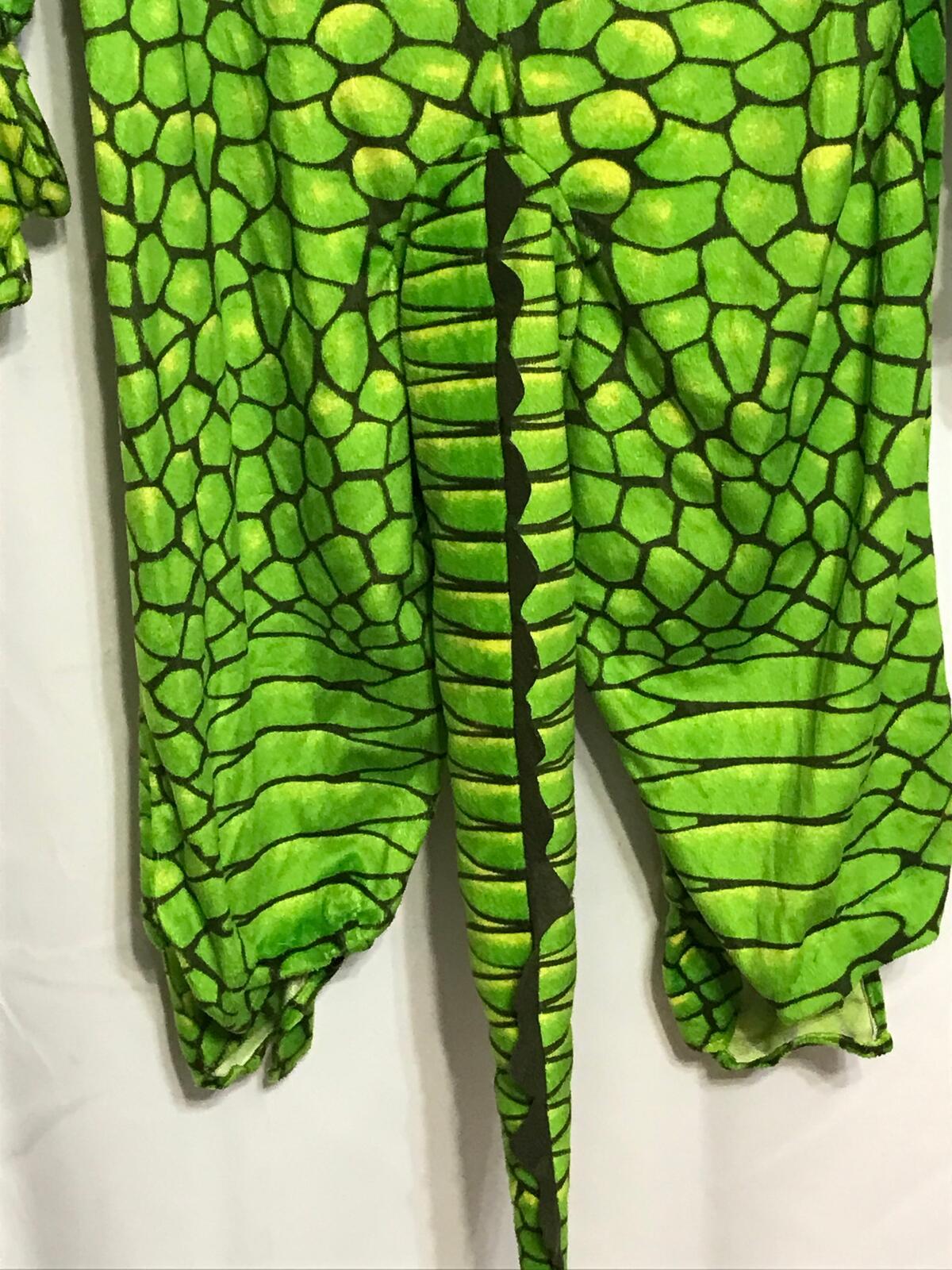 Green Crocodile Costume Kids Size 2-4 Unisex