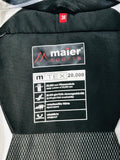 Maier Sports Women’s Black Hooded Ski Jacket Size 38/M