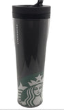 2011 Starbucks Black Travel Tumbler with Siren Logo 20 oz