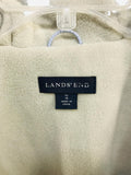 Lands End Winter Coat 2 Tone LT Purple/Tan Girls XL/16