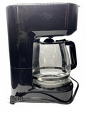 Toastmaster 12 cup Coffee Maker Gloss Black Fully Tested