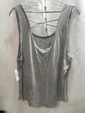 Patriotic Stay Cool Graphic Crisscross Back Tank Top Juniors 11/13