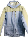 Lands End Winter Coat 2 Tone LT Purple/Tan Girls XL/16