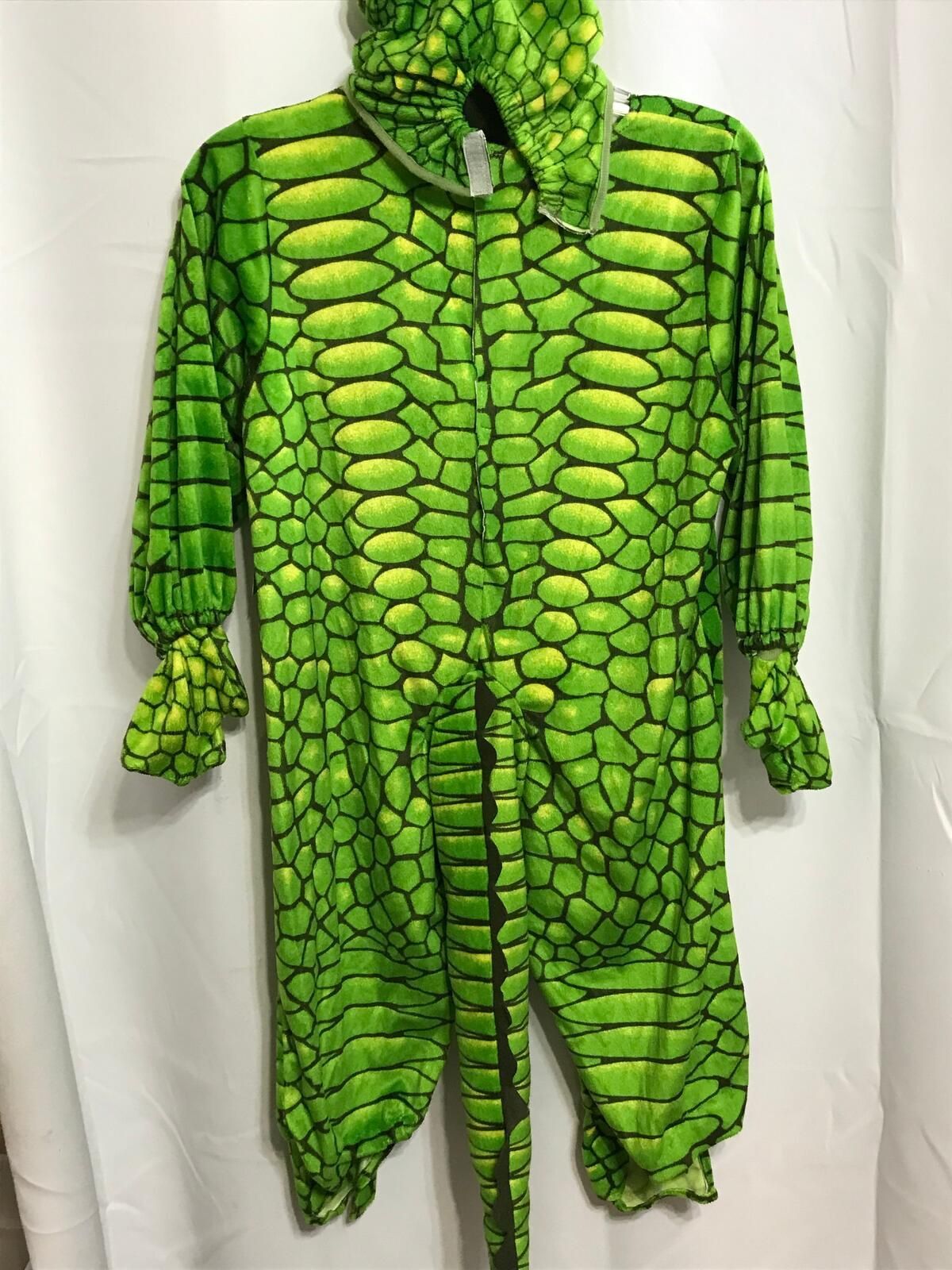 Green Crocodile Costume Kids Size 2-4 Unisex