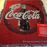 Coca-Cola Disk Throw Blanket 50 x 60 Inches